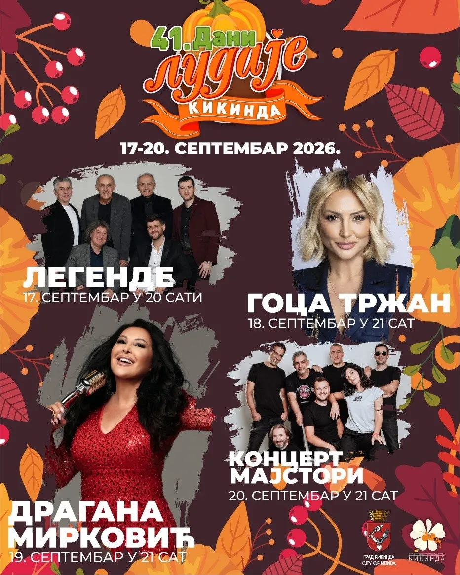 Program Dani Ludaje, izvor TO Kikinda